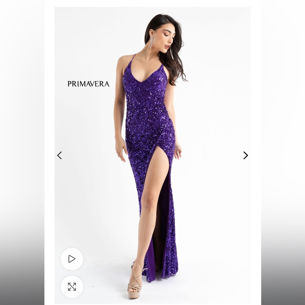 PRIMAVERA COUTURE - Purple PROM Dress | Size: 0